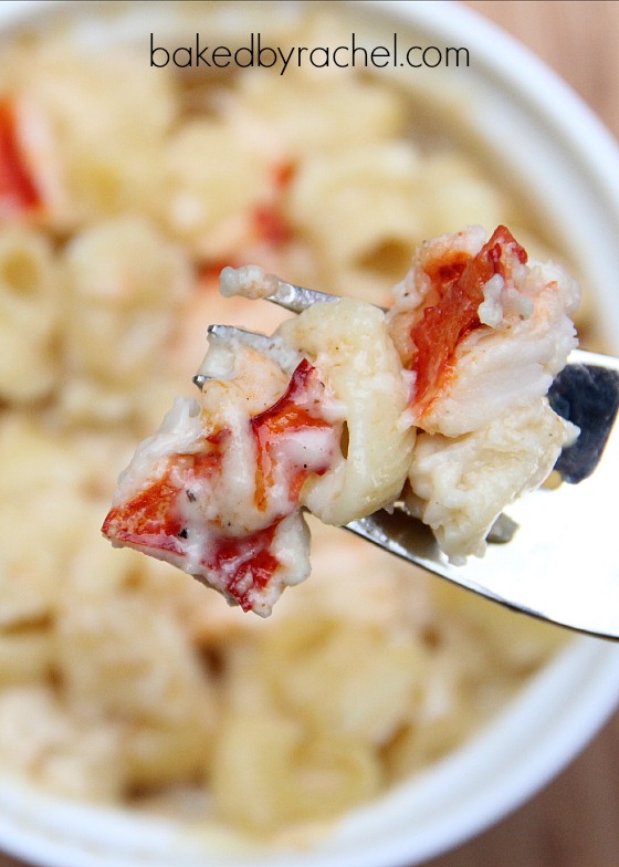 Lobster Mac and Cheese Recipe from bakedbyrachel.com