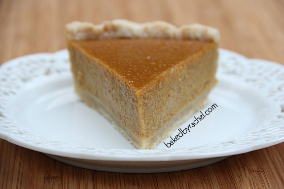 Jamaican-Spiced Pumpkin Pie Recipe from bakedbyrachel.com