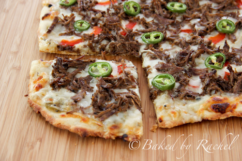 carnitas pizza - baked by rachel