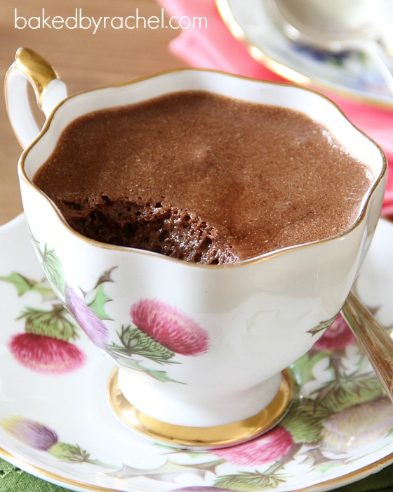 Julia Child's Chocolate Mousse Recipe at bakedbyrachel.com
