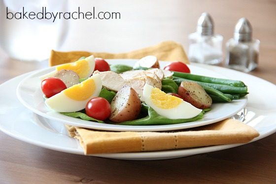 Salade Niçoise Recipe from bakedbyrachel.com