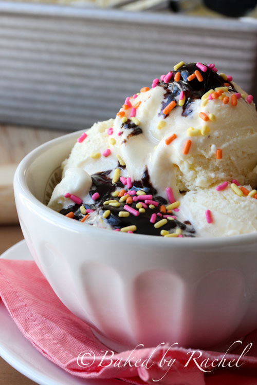 York Peppermint Patty Ice Cream Recipe - bakedbyrachel.com