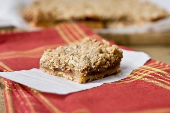 Apple Pie Crumble Bars by Keep It Sweet Desserts on bakedbyrachel.com