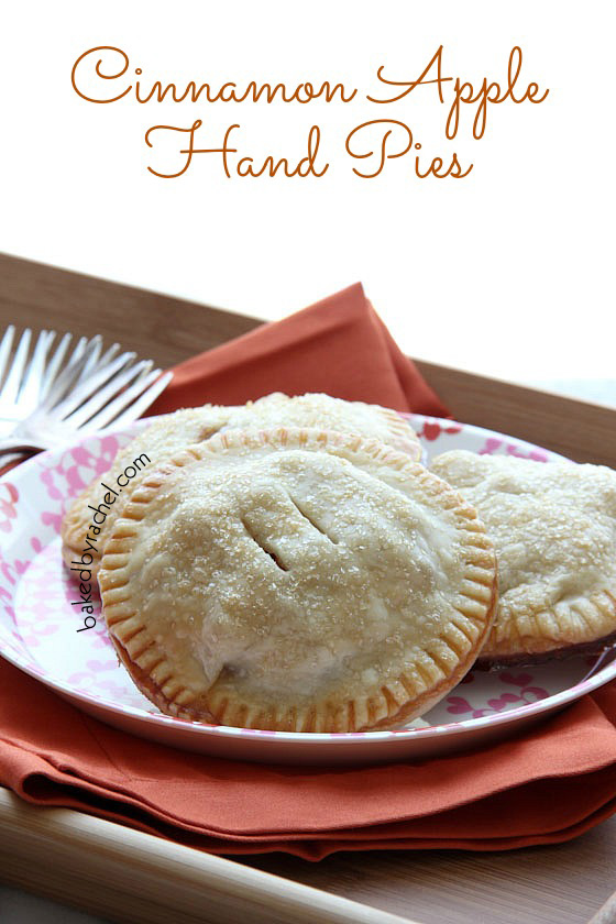 Cinnamon Apple Hand Pies Recipe by bakedbyrachel.com