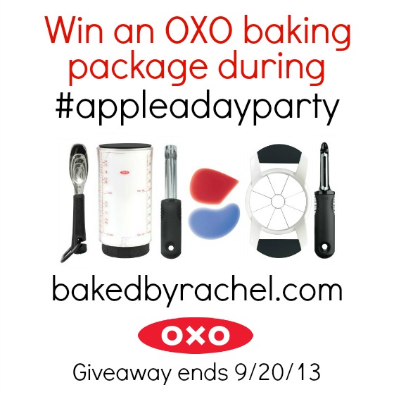OXO Giveaway at bakedbyrachel.com