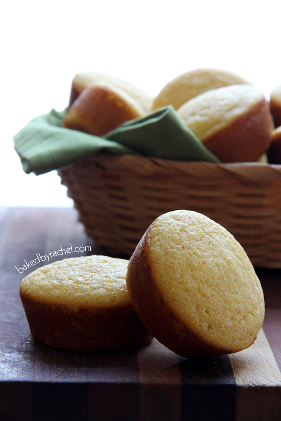 Cornbread Muffin Recipe from bakedbyrachel.com