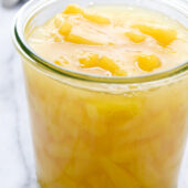 Easy pineapple compote recipe from @bakedbyrachel. A fun addition to your favorite dessert or breakfast!